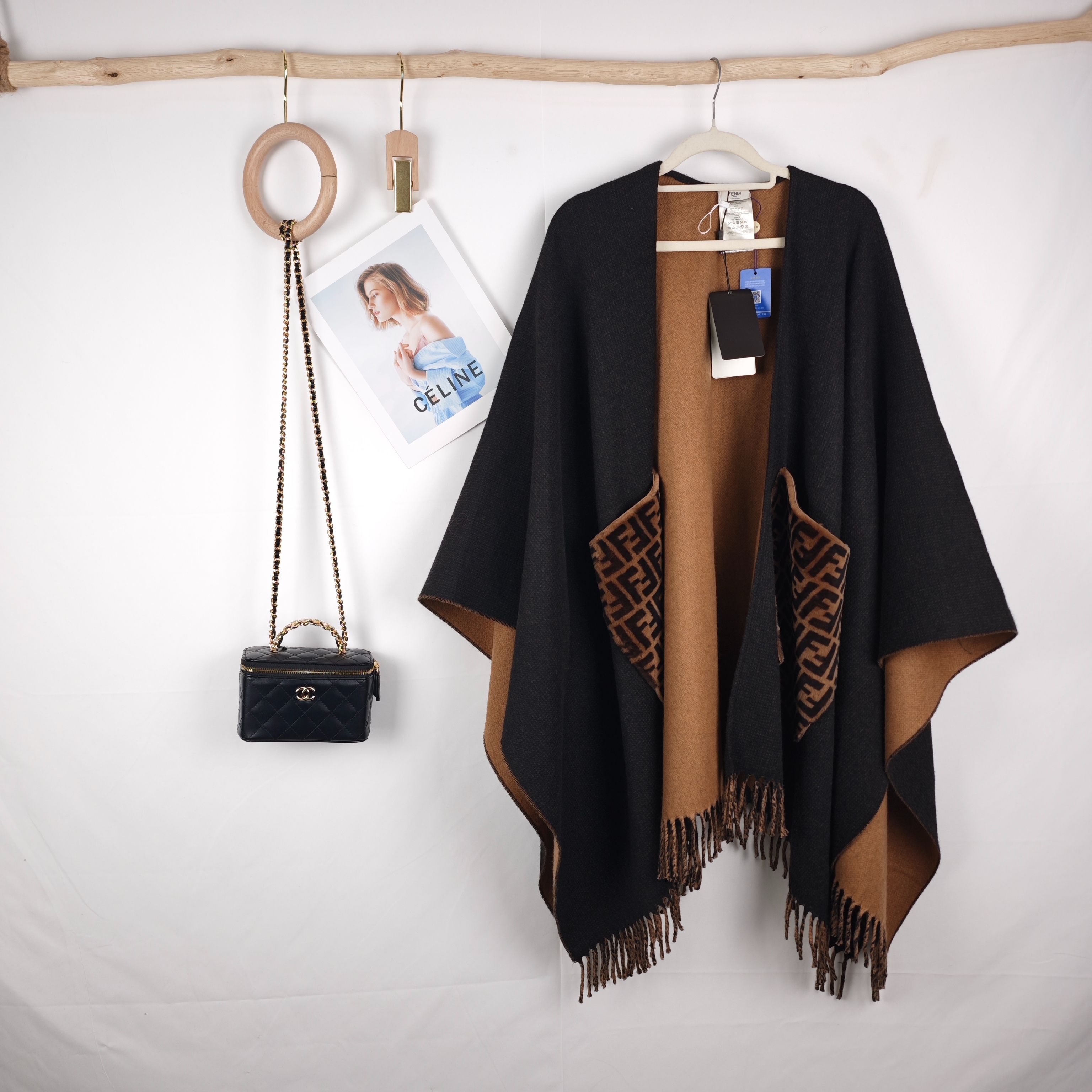 99新 FENDI/芬迪 海囤J/芬迪上衣/均码/ds58404