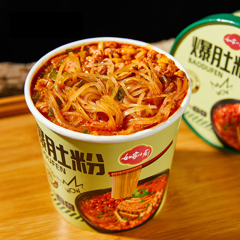 如家小厨爆肚味粉145g超大桶，加量不加价