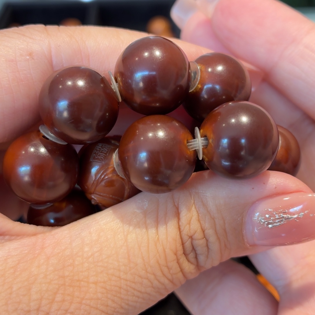 橄榄核手串/手链格**调橄榄核