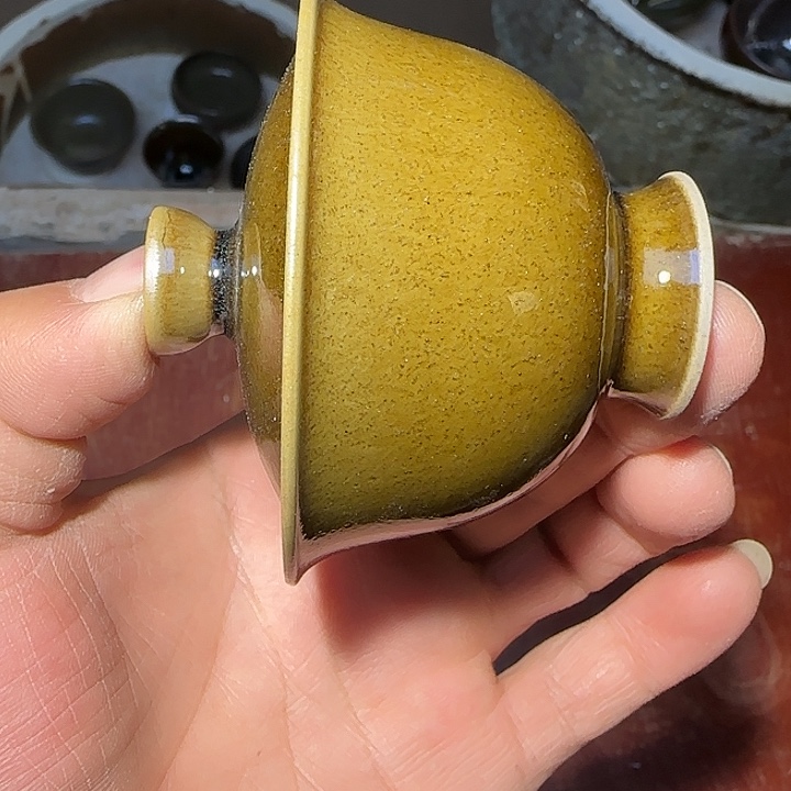 茶盏青钰建盏主人杯 电烧