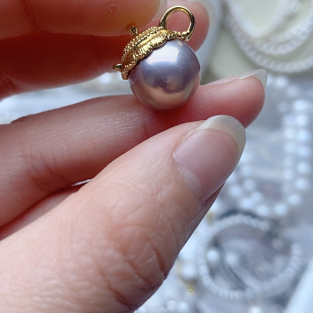 未镶嵌吊坠淡水珍珠