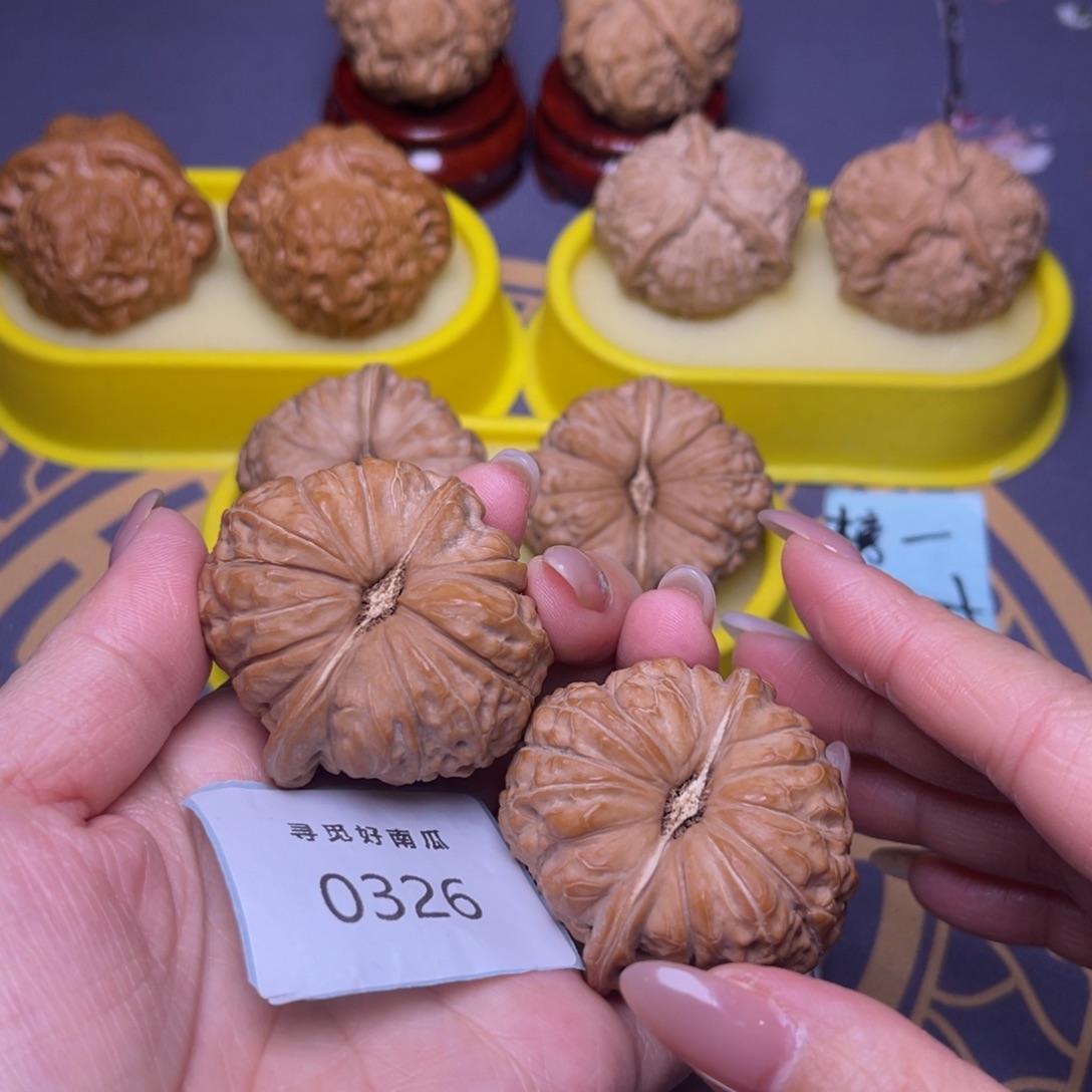 Z***e文玩核桃把件南瓜墩 43.0326