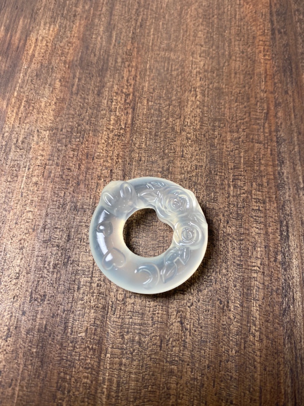 天然岫玉兔子扣 平安兔财 佩戴效果超级棒