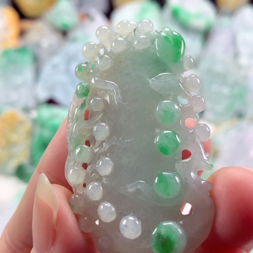 【闪购商品】翡翠吊坠(不含链)未镶嵌