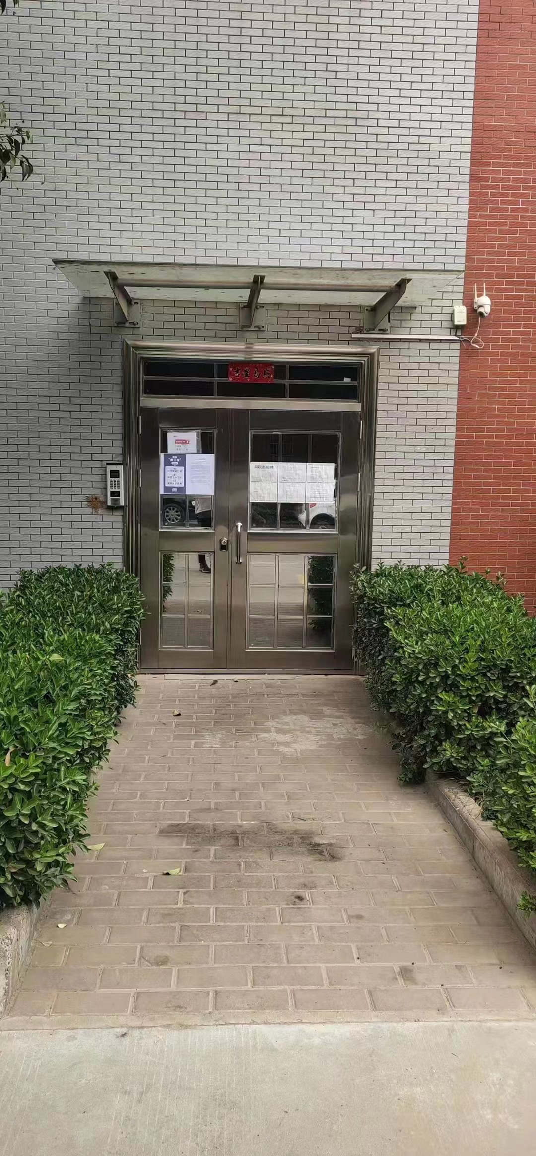 小区单元入户门不锈钢楼宇门