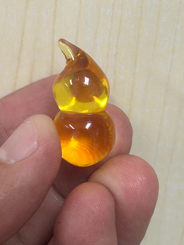 琥珀蜜蜡俄料金珀葫芦2.51克