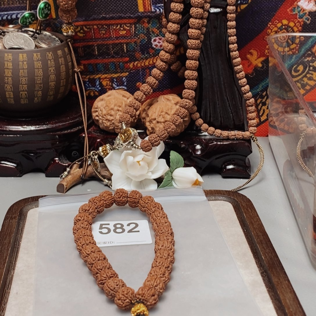 罗***汉吊坠金刚菩提卡12