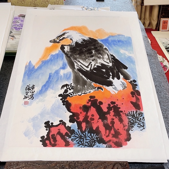 国画张圣敏先生纯手绘作品