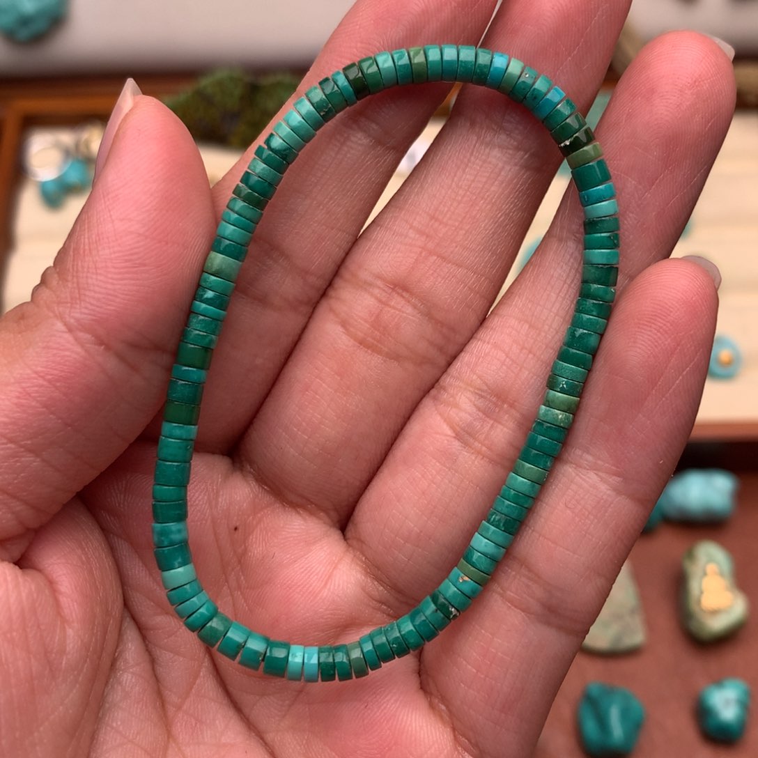 绿松石未镶嵌配饰