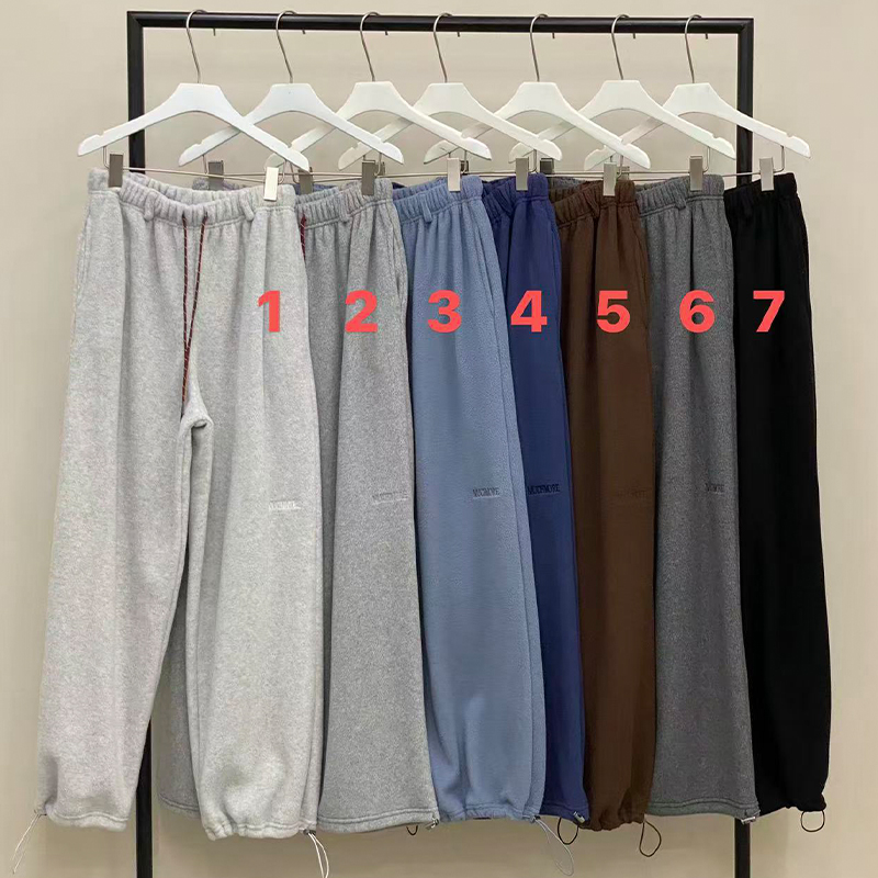 Much More韩国东大门25冬季摇粒绒加厚休闲裤卫裤女慵懒保暖裤子