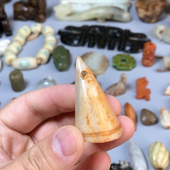 和田玉未镶嵌颈饰121