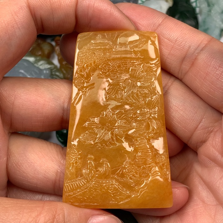 定制翡翠未镶嵌天**德