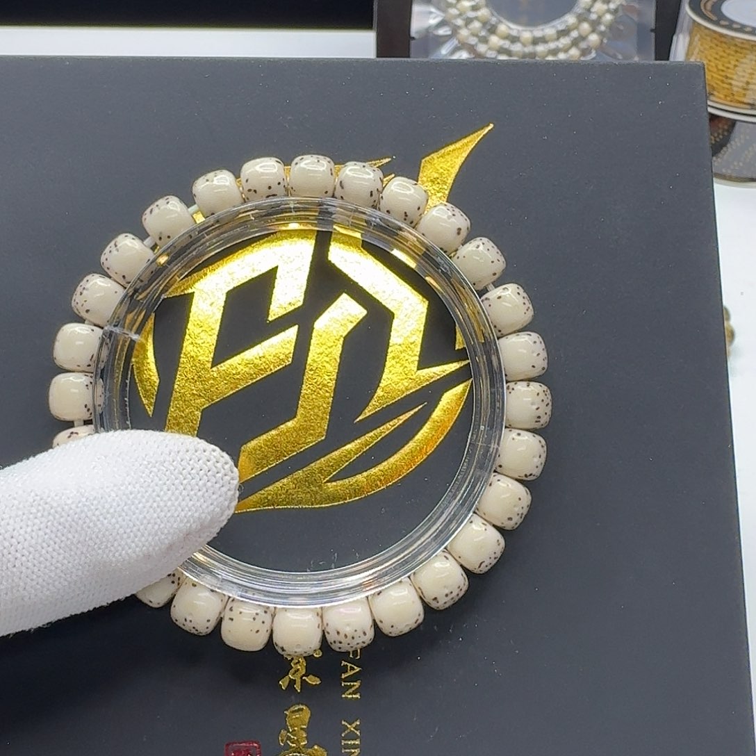 吊坠星月菩提119一物一图糯冰大眼通体8左右单