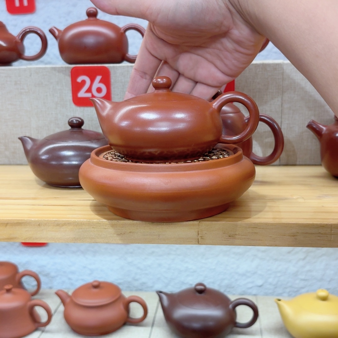 悠***子紫砂茶壶一套凤雏精工