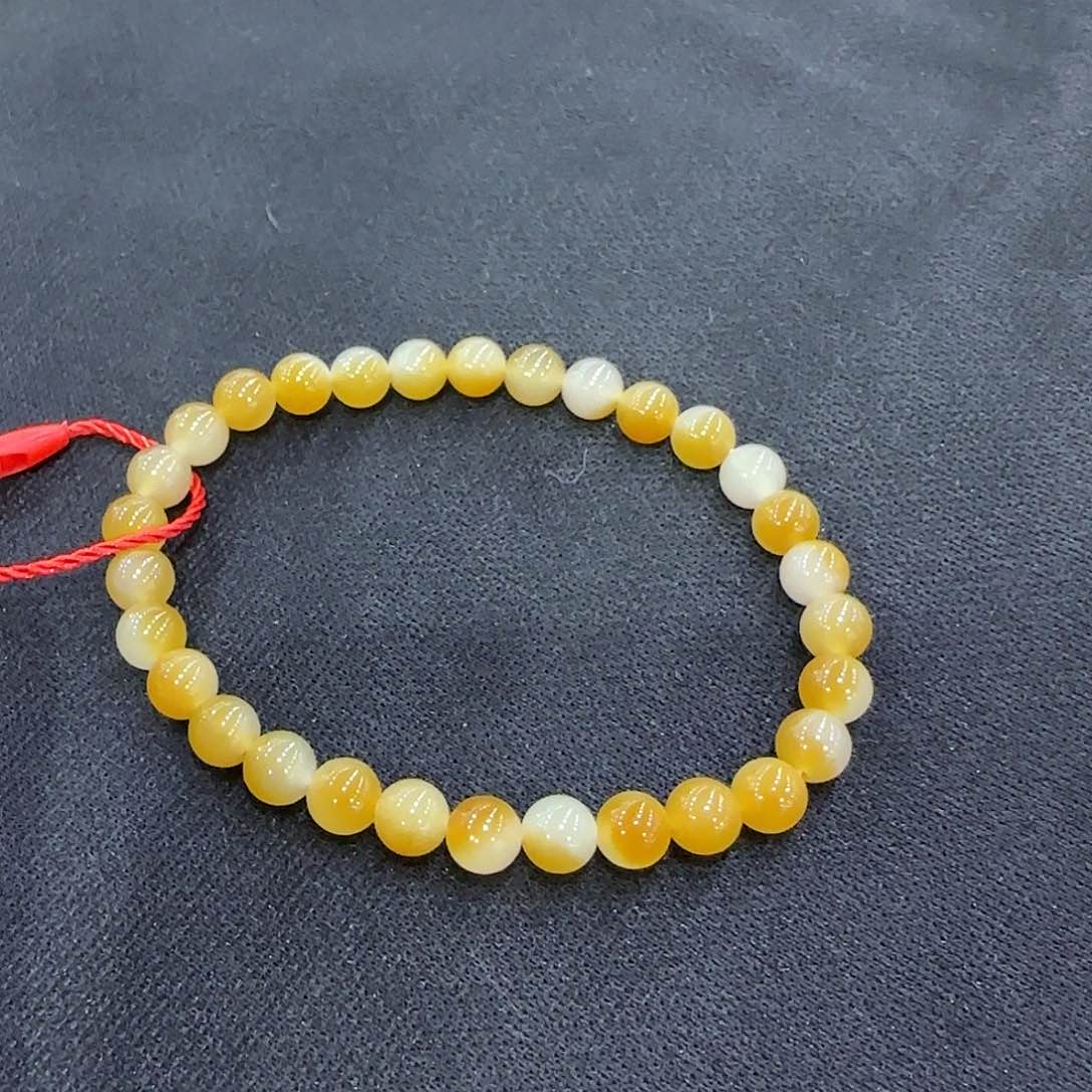 和田玉手串未镶嵌