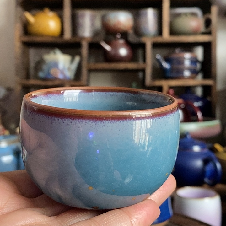 中国神后钧瓷茶具