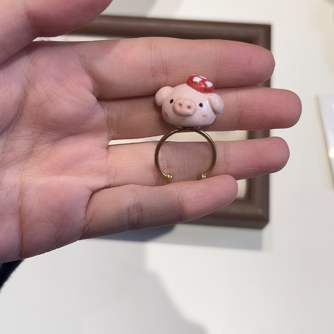 陶瓷戒指手作陶瓷手作