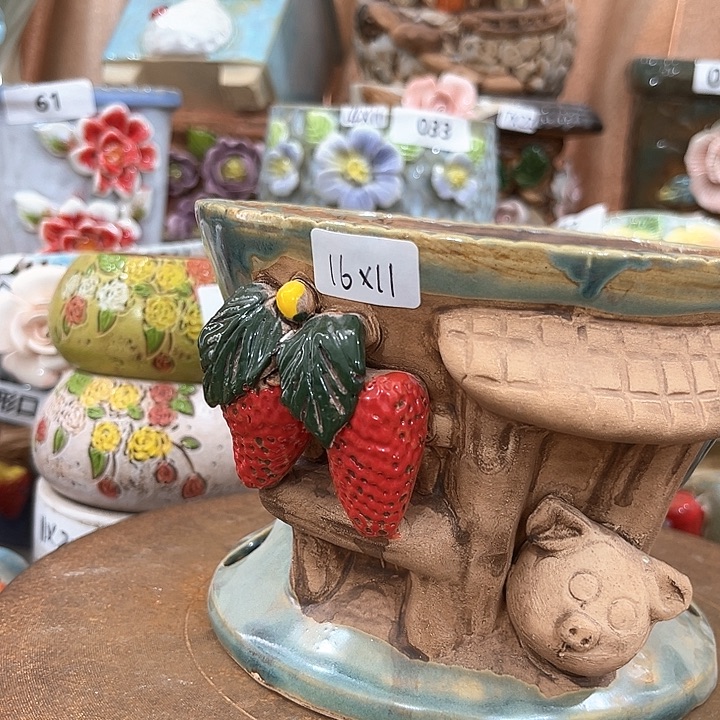 红陶不粗陶多肉花盆