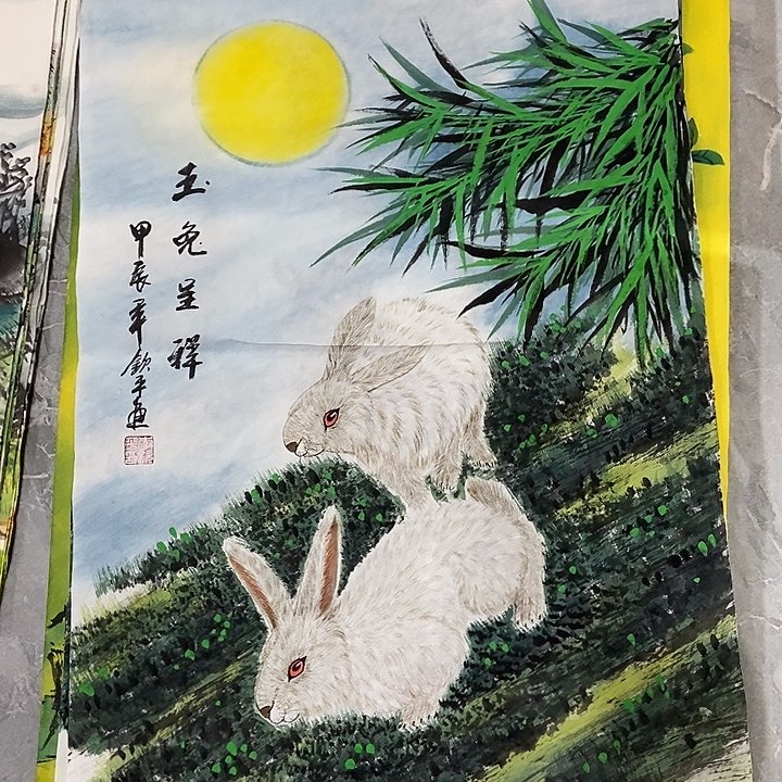 三个张画廊直播间！