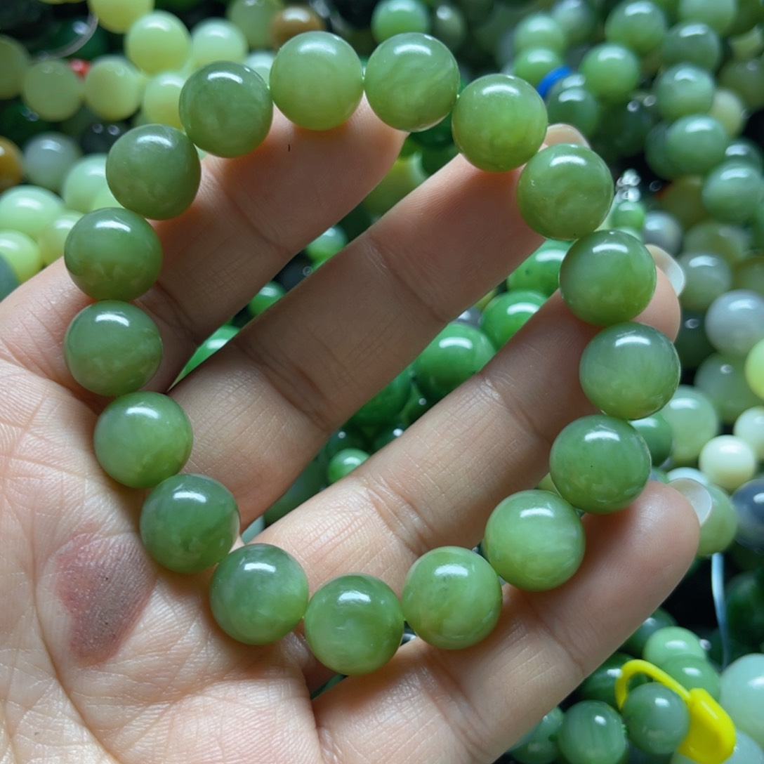 和田玉手链未镶嵌