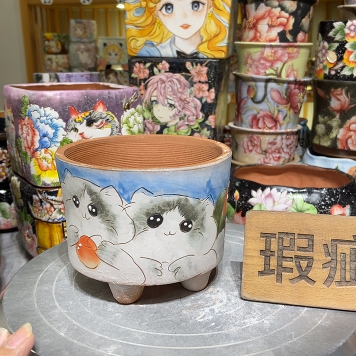 景德镇艺术手绘作品