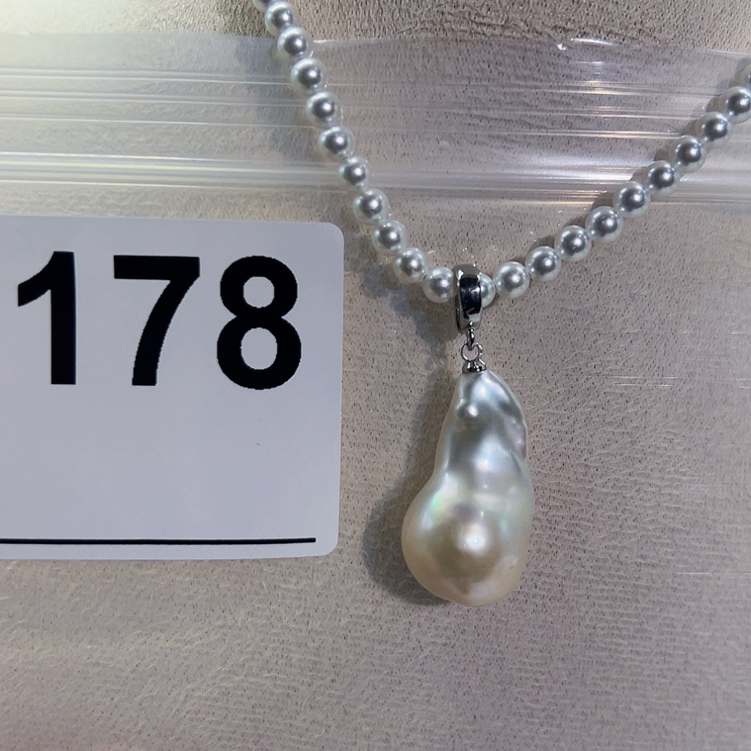 淡水珍珠吊坠(不含链)未镶嵌