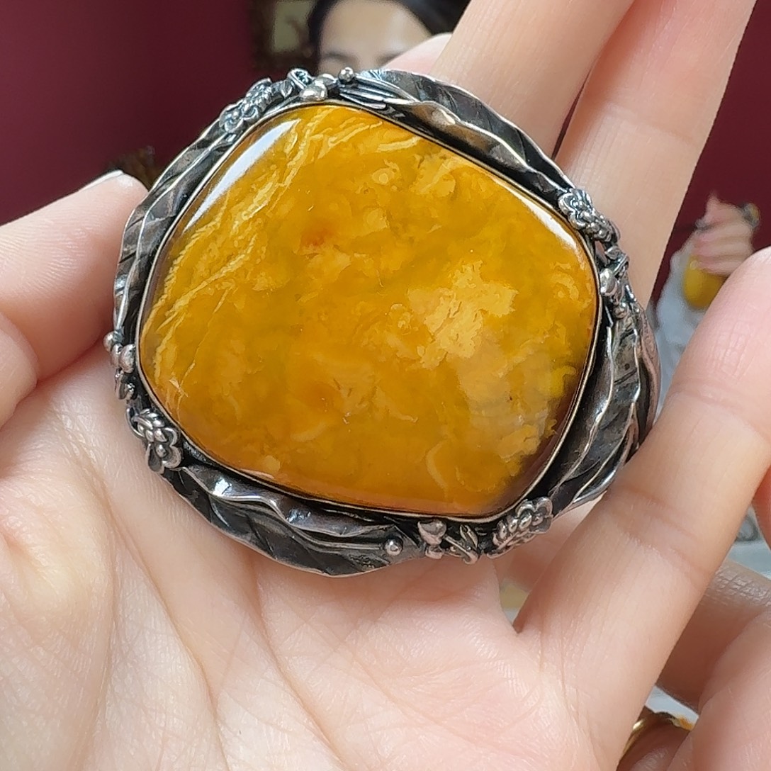 蜜蜡未镶嵌手链手镯