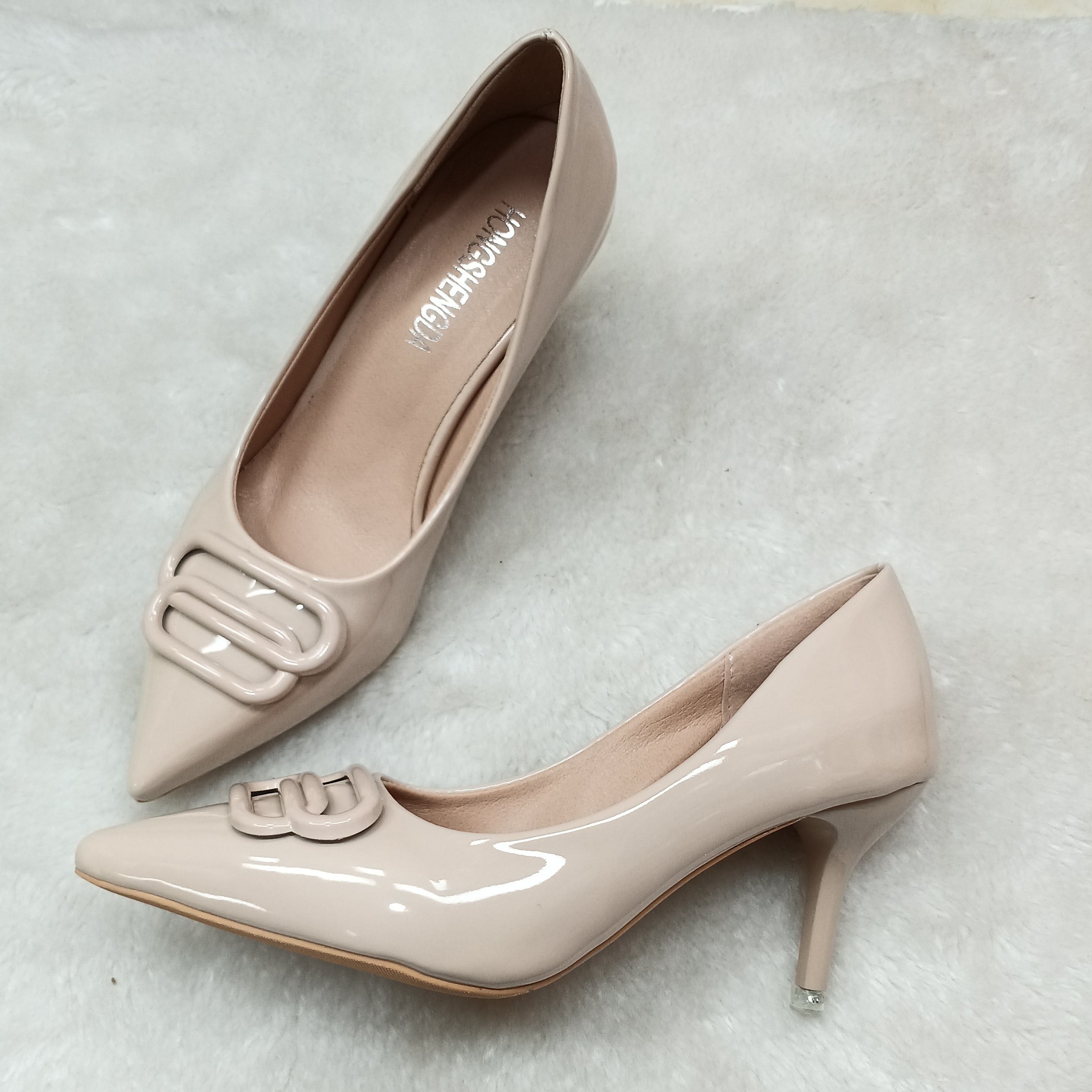 时尚高端百搭女鞋单鞋高跟鞋6116-7