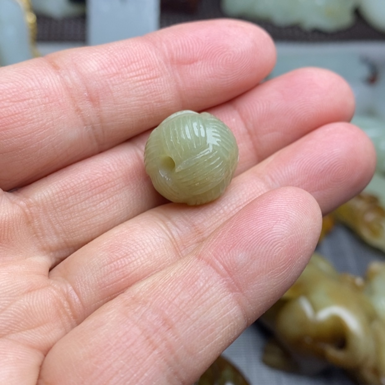 【闪购商品】和田玉（糖玉）颈饰未镶嵌杨****甲