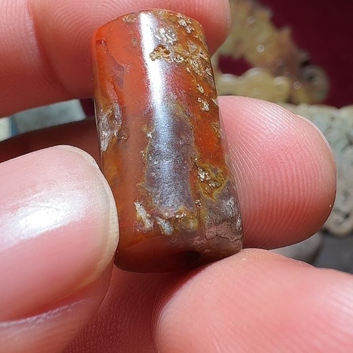 和田玉（糖玉）颈饰未镶嵌追****E