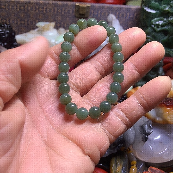 未镶嵌手链和田玉（糖玉）