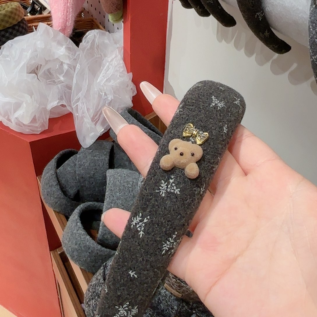 布艺铁合金发饰发夹