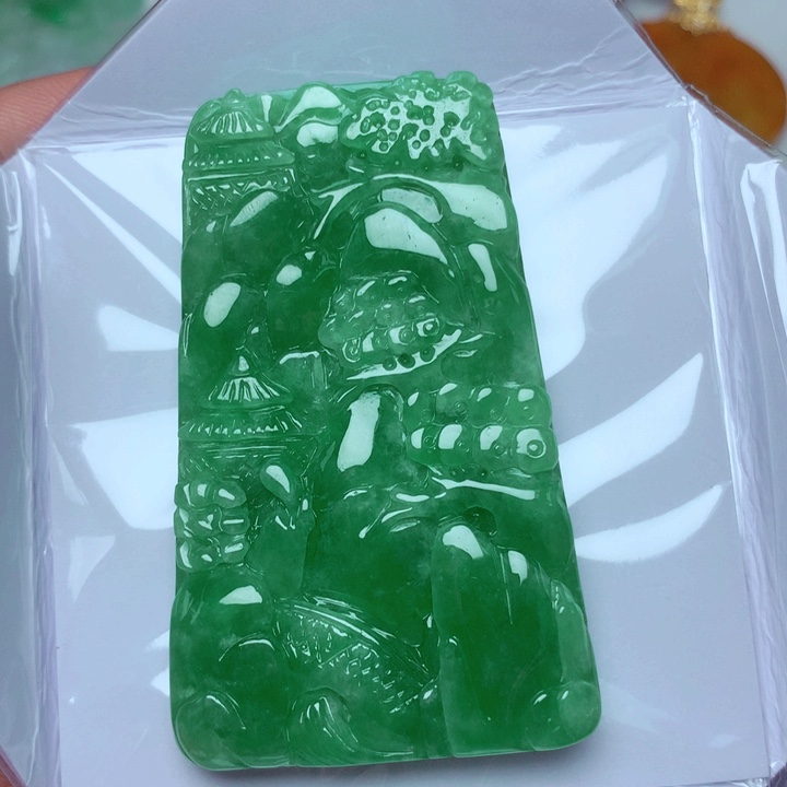 翡翠吊坠(不含链)未镶嵌