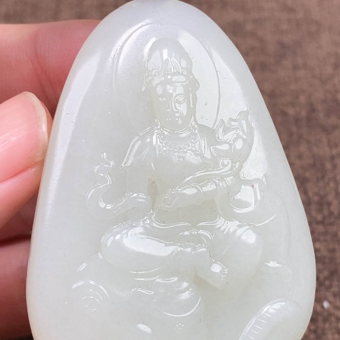 和田玉挂件未镶嵌