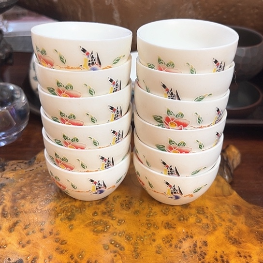 现代陶瓷单杯陶瓷杯子微瑕12个