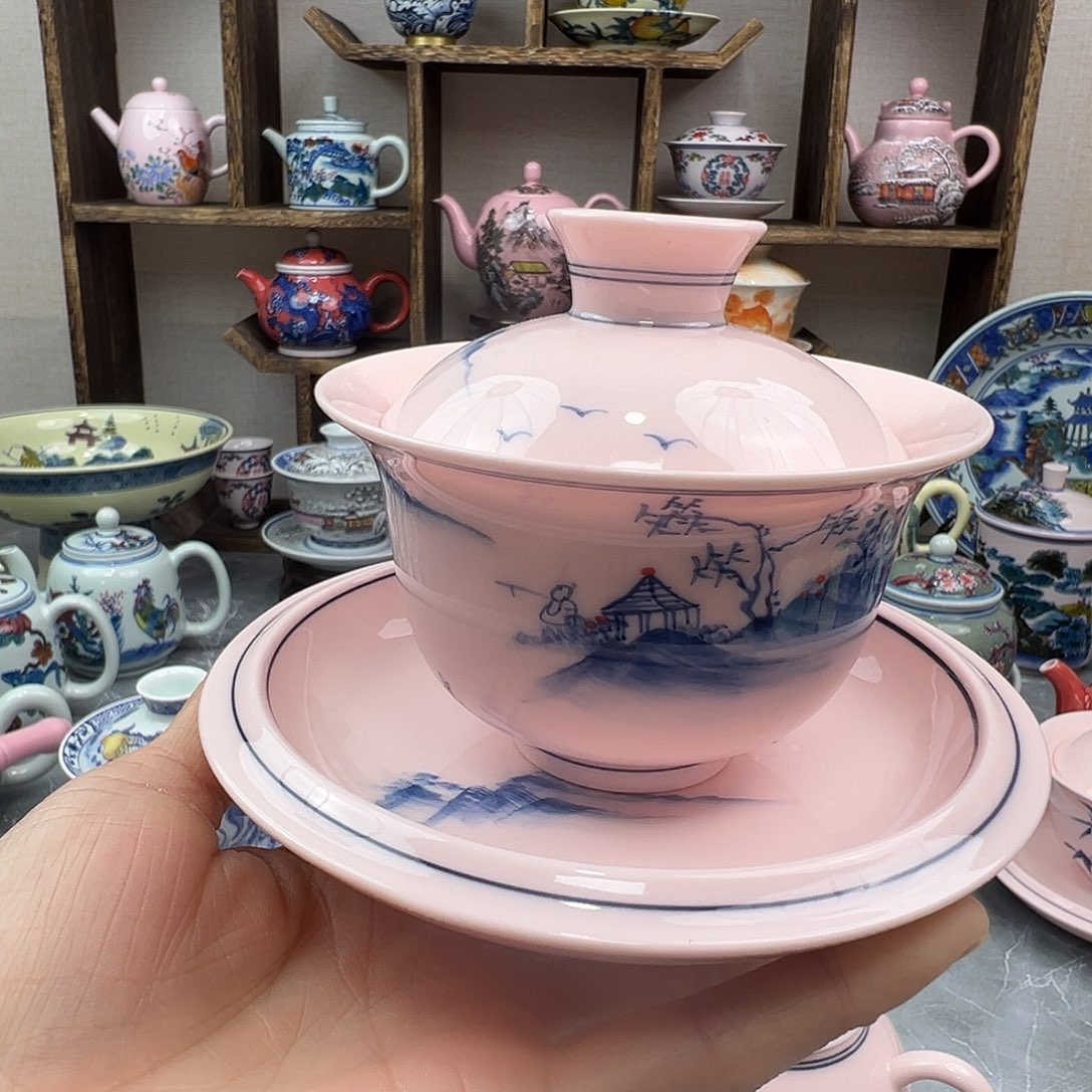 摆件陶景德镇陶瓷567老厂瓷27