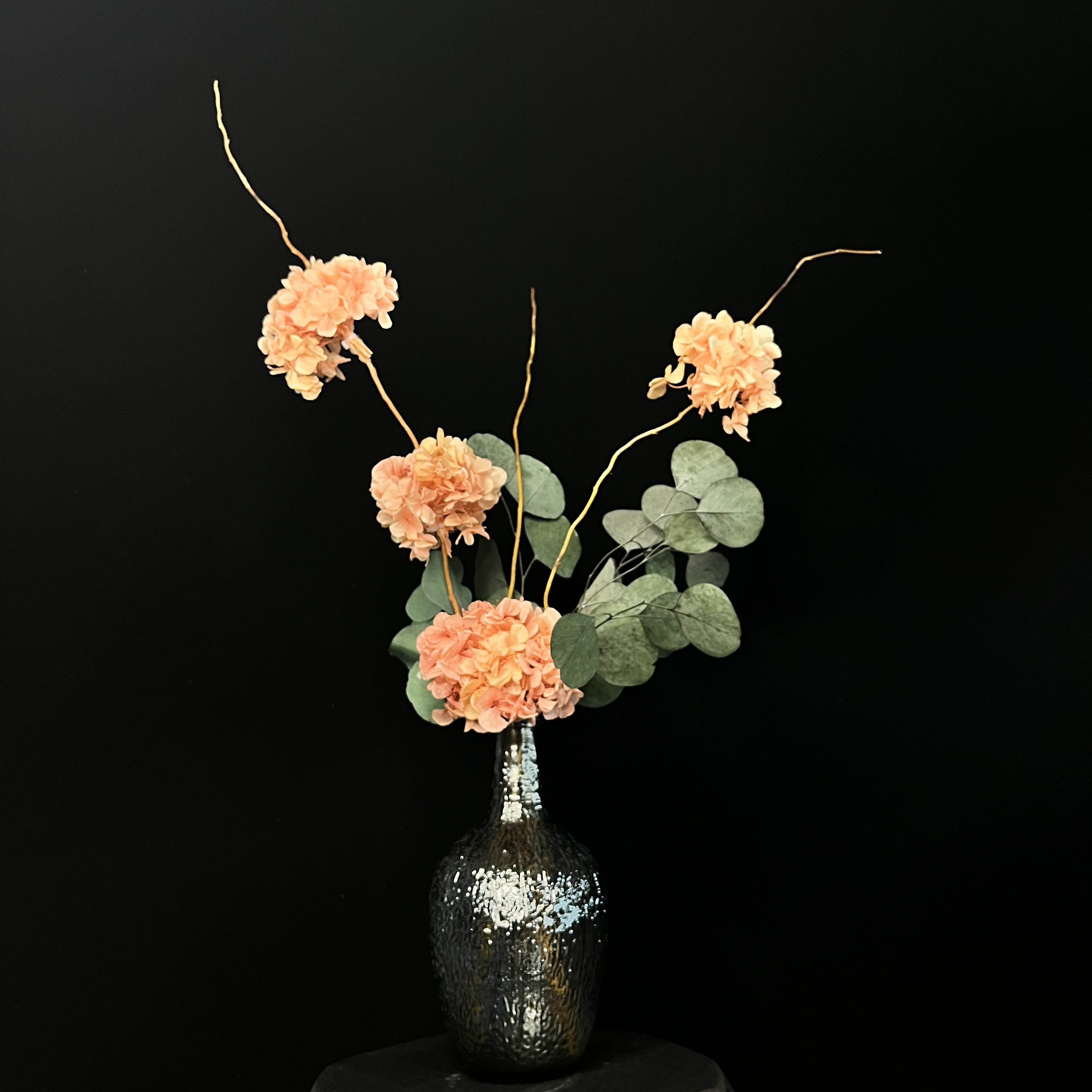 【粉黛】卧室书房餐桌家用非水培礼物轻奢典雅订制富贵复古永生花束