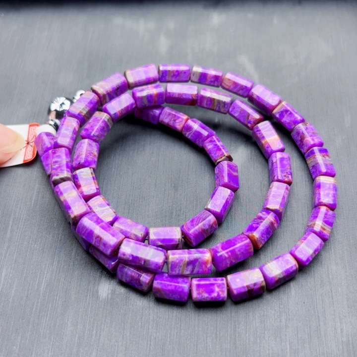 苏纪石（舒俱来）颈饰未镶嵌项链