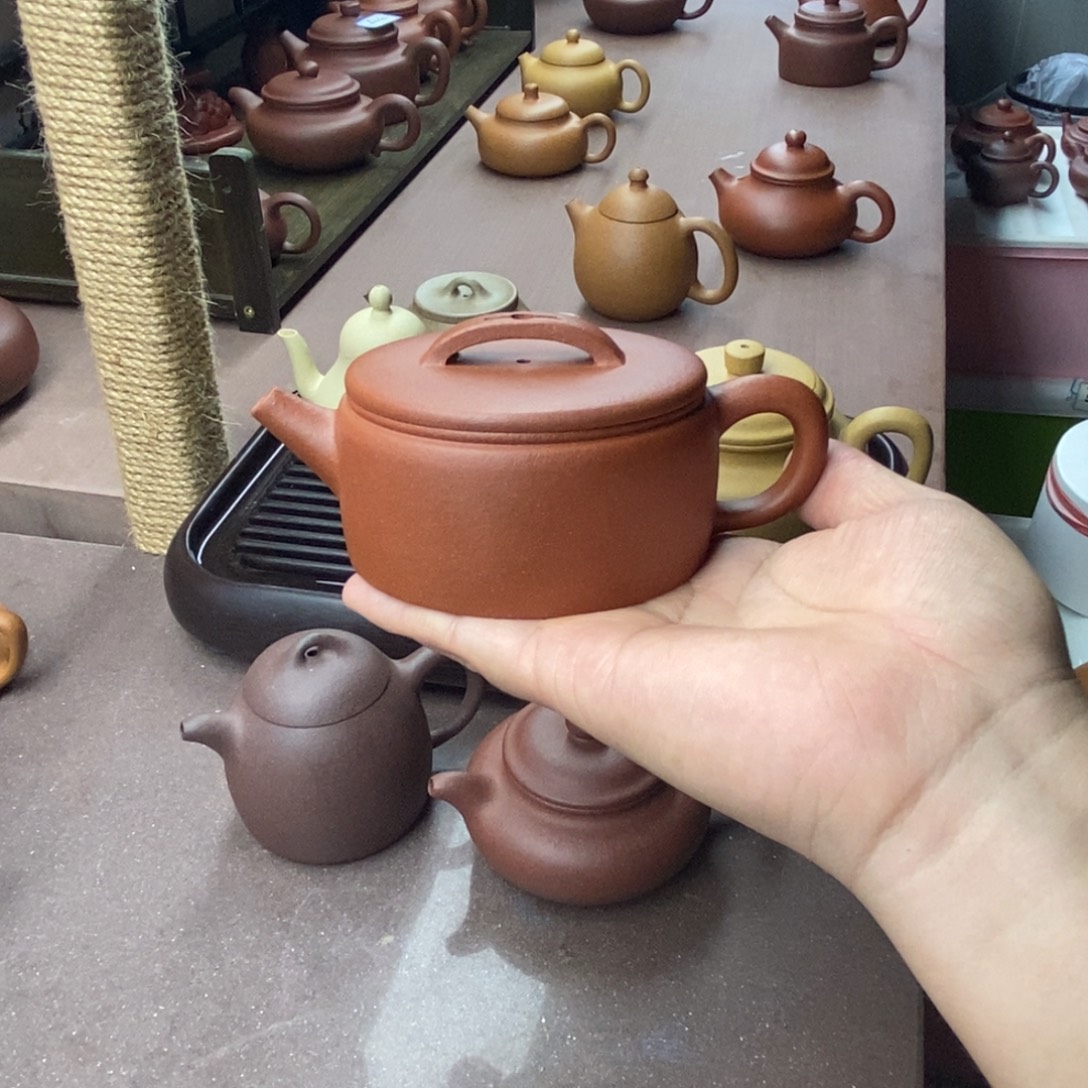 鱼***.茶壶紫砂紫砂汉瓦