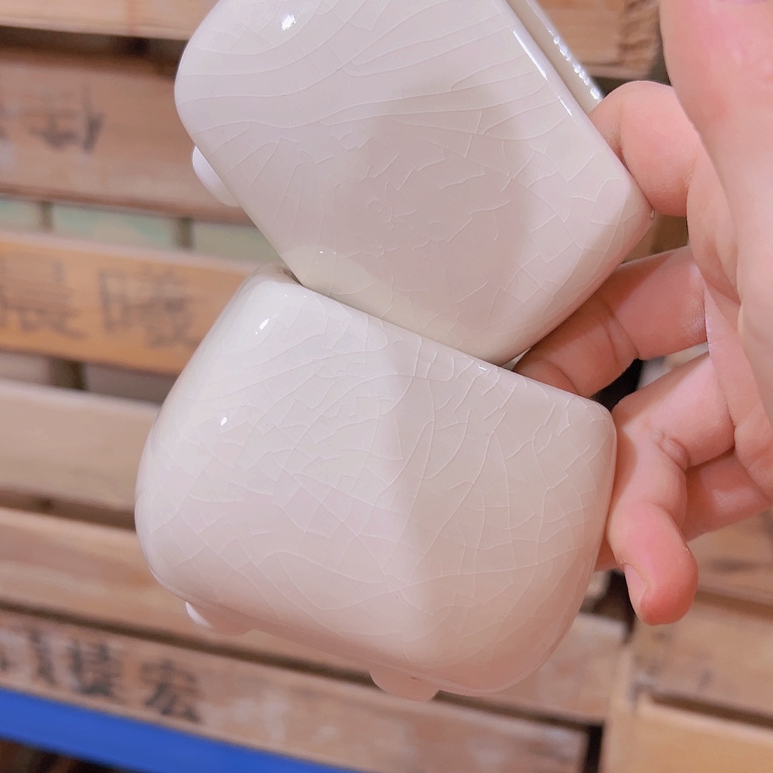 红陶陶瓷花盆满12包邮