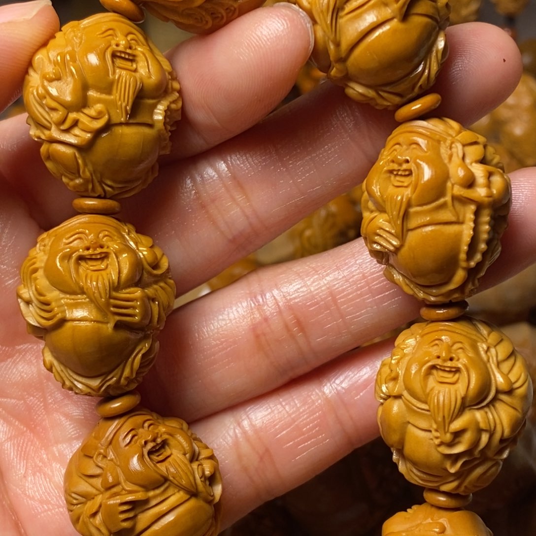 橄榄核手串/手链算盘财神