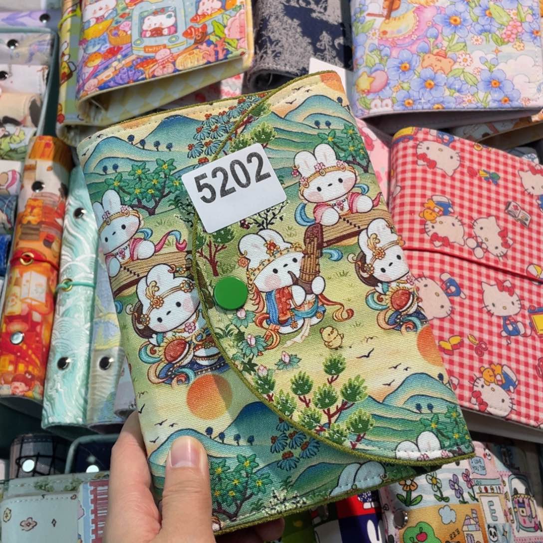 织绣A6活页不送纸5202