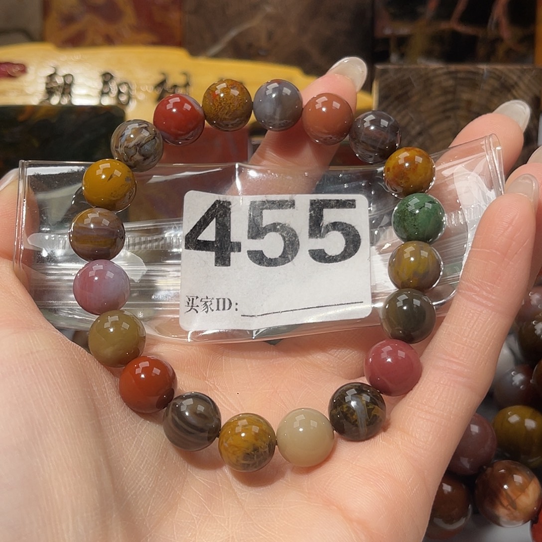 硅化玉未镶嵌天然北票硅化玉手串10.6