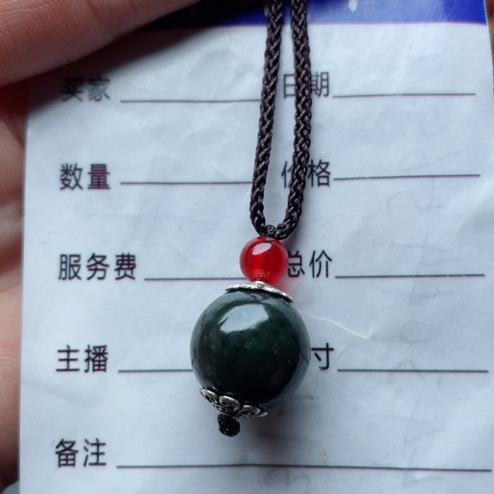 和田玉颈饰未镶嵌湿*