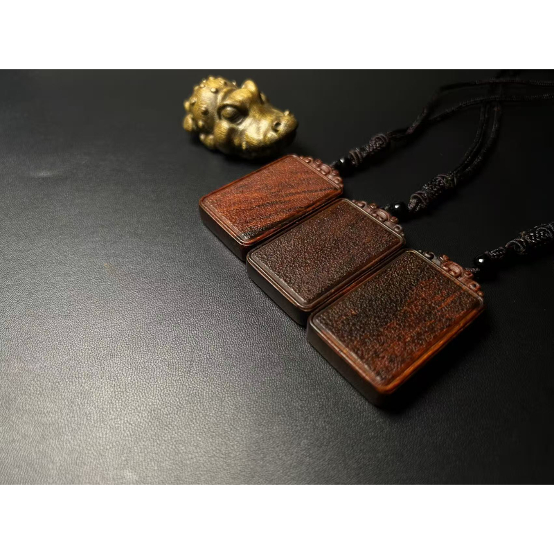 小叶紫檀「无垠造物」3×5×1cm 无相切割面拆房