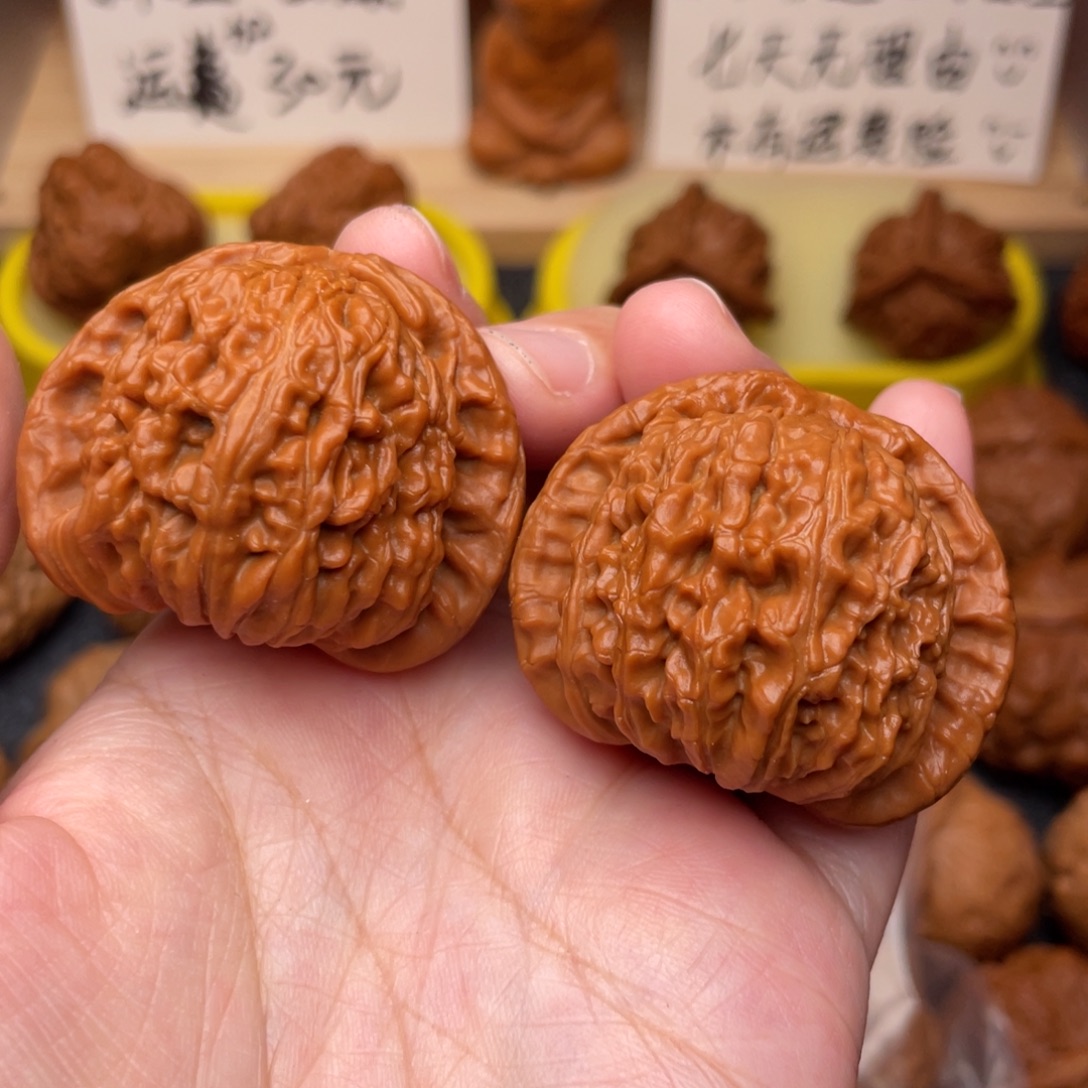 文玩核桃把件狮子41