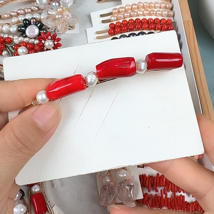 淡水珍珠未镶嵌发饰