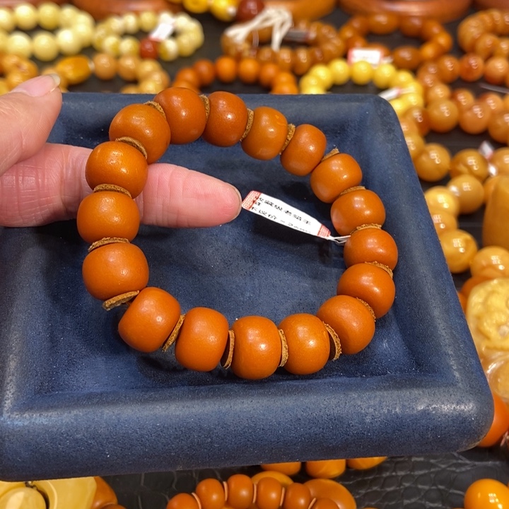 蜜蜡手链未镶嵌孝****陈蜜蜡