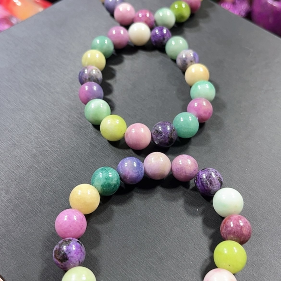 【闪购商品】琉璃配饰榆*舒具石老油料7