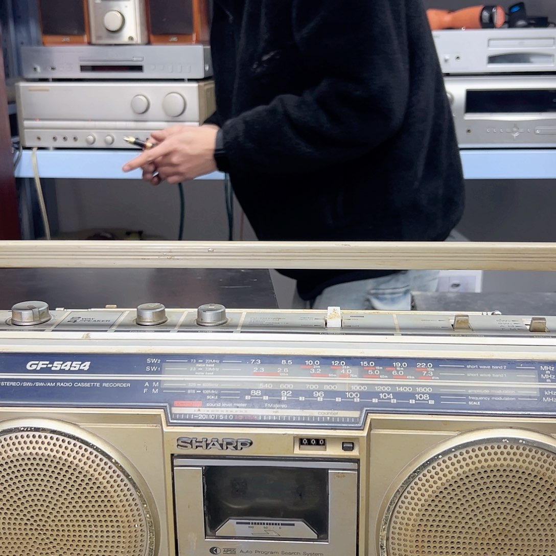 农***哥8新夏普5454收录机二手不包邮